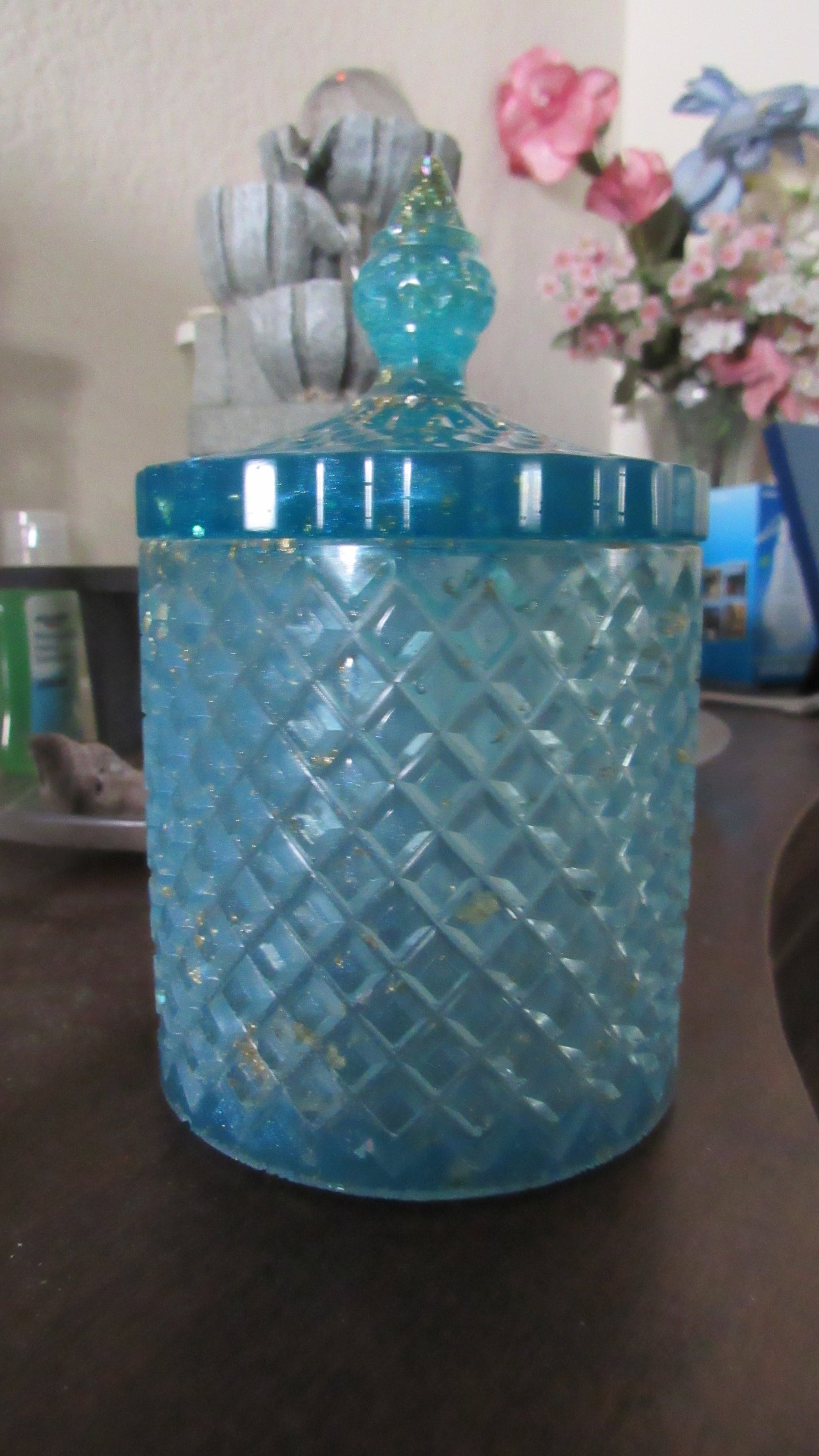Filled Candy Jar