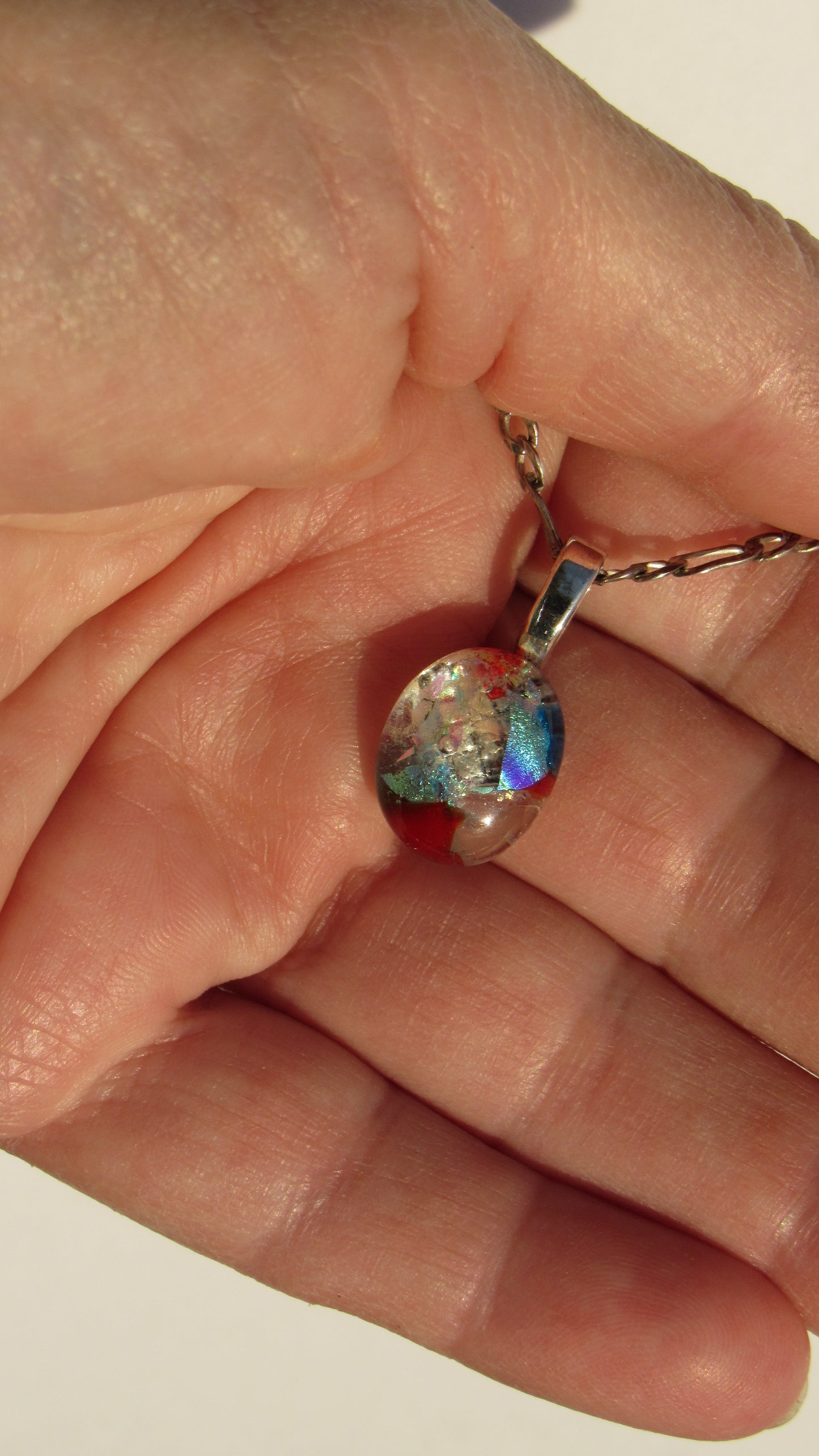 Small Glass Pendent