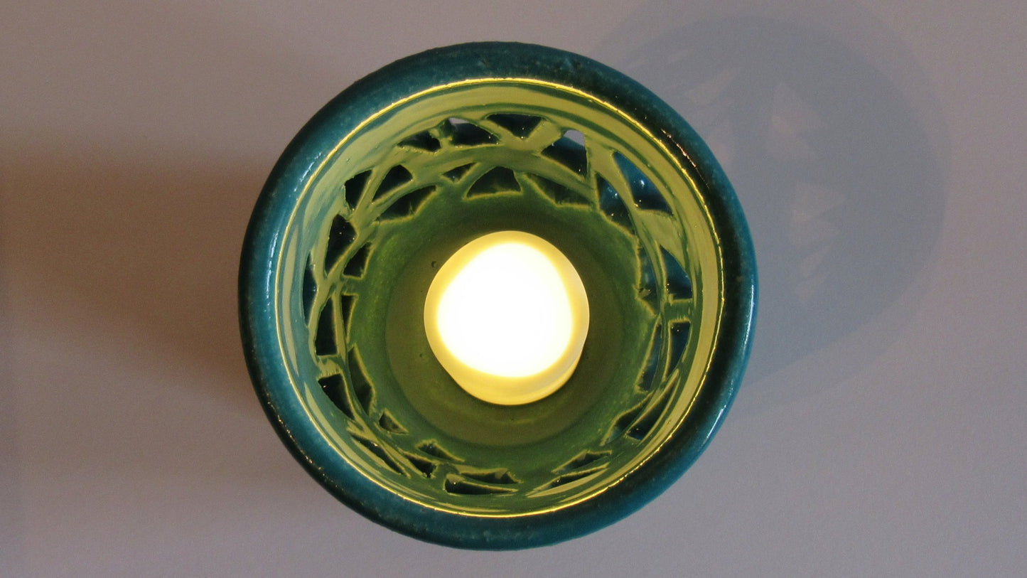 Pottery Luminary