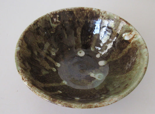 Hand Thrown Large Ceramic Glazed Bowl