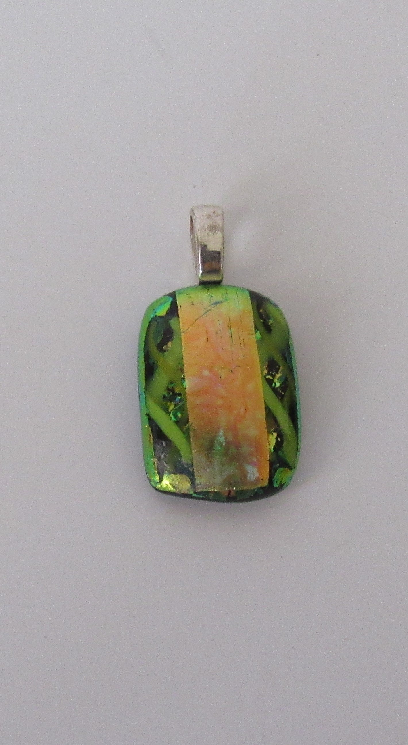 Glass Fused Pendant Jewelry - Handmade