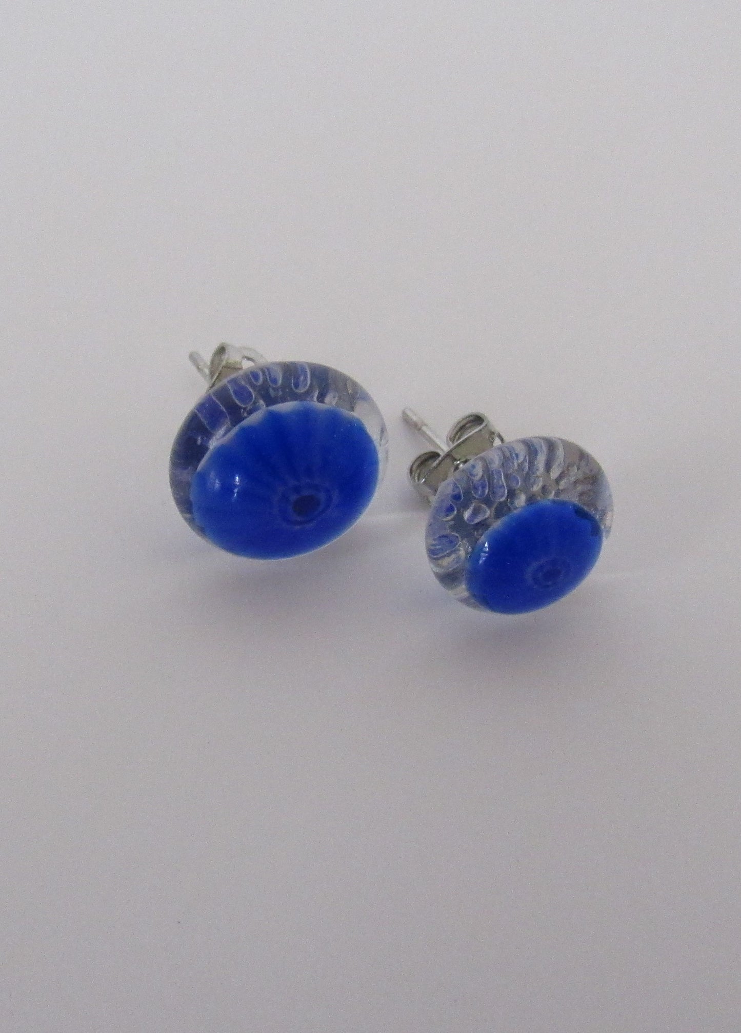 Glass fused earrings